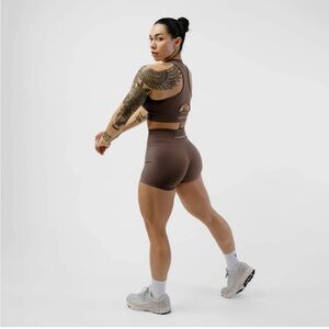 GYMREAPERS Small Toffee Legacy Shorts